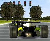 Course de F1 en 3D