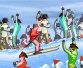 Course de ski
